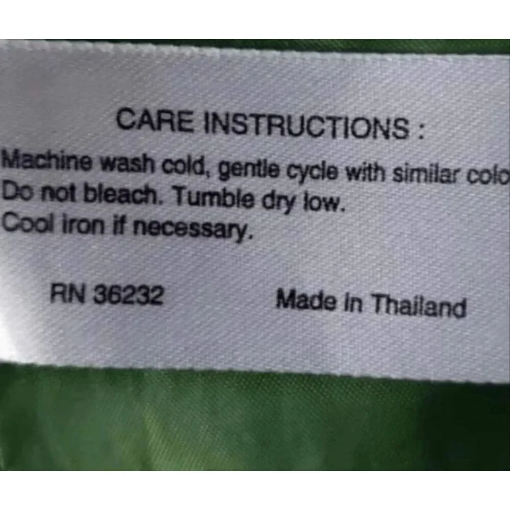 Gallery Petite Rain Trench Coat Size Small Petite Green Cotton Blend Button Up